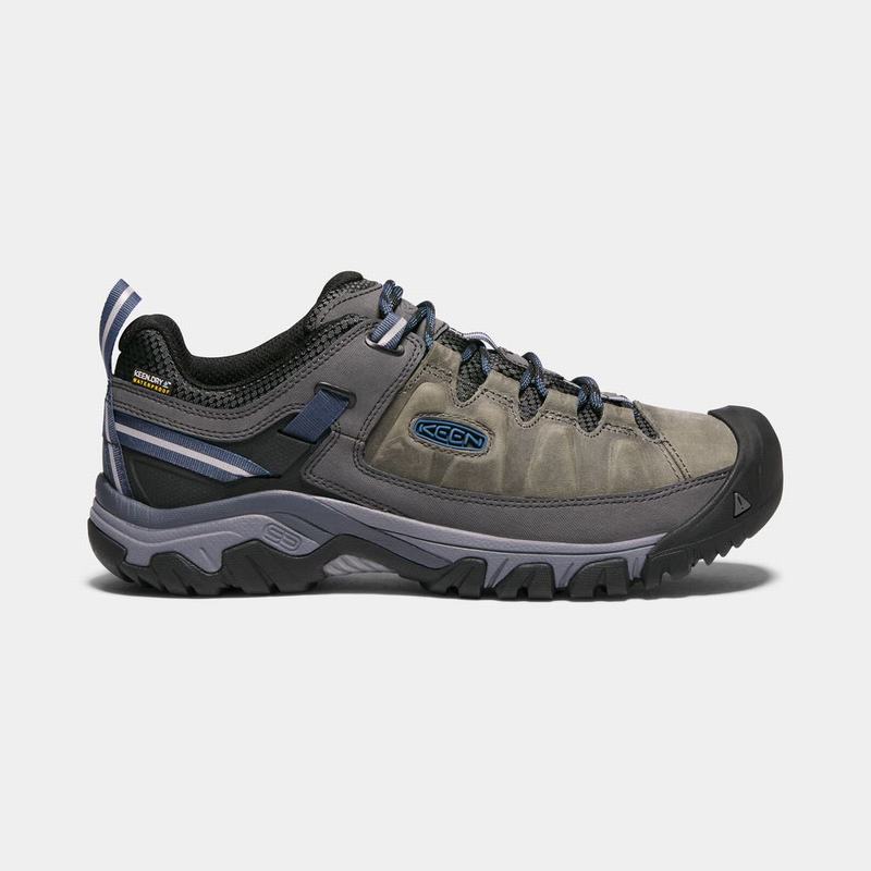 Keen Targhee III Waterproof Mens Hiking Shoes Olive/Black NZ Sale (6285-ETWIK)